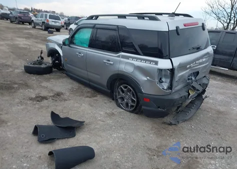 2023 Ford Bronco Sport Badlands z USA, uszkodzony, nr VIN 3FMCR9D95PRE04076